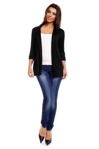 Black Casual Oversized Ladies Blazer