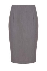 Grey Classic Pencil Skirt